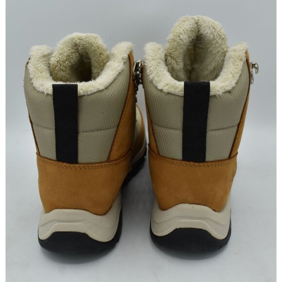 Timberland Women 9 Mt. Maddsen Mid Wheat Nubuck Waterproof Lined Hiking Boots - Picture 5 of 13